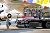 Dover AFB carry team moves up the transfer case of Spc. Jerod H. Osborne.