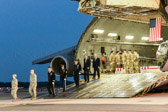 Time is  8:50 PM on June 12, 2017. The 'Dignified Transfer' return home of three heroes from Operation Freedom’s Sentinel. – Afghanistan.
