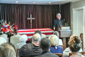 Father Rock gave the memorial homily