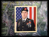 Army Green Beret  Sgt.1st Class Michael J. Goble, 33, of Washington Township, New Jersey, died Dec. 23, 2019, as a result of injuries sustained while his unit was engaged in combat operations on Dec. 22, 2019, in Kunduz Province, Afghanistan. <br />Sgt. Goble was assigned to 1st Battalion, 7th Special Forces Group (Airborne), Eglin Air Force Base, Florida.