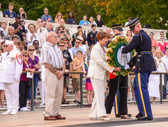 Placing of the Wreath at the Tomb of the Unknowns.