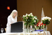 Eileen Osmolski saying the Prayer of Peace