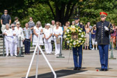 Wreath Laying at Tomb Of The Unknown at 12:15 PM, then ceremonies, speakers in Arlington National Cemetery.  Followed by a reception at The Women In Service Memorial.