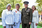 37th Commandant of the Marine Corps General Robert B. Neller with some special American Gold Star Mothers