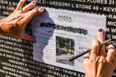 On Sunday afternoon, June 24, 2018, we all went to the Northwood Gratitude & Honor Memorial in Irvine, CA.  Their memorial contains '”all” of the names of those service members who have been killed in action since the beginning of this “War on Terror”  9/11.
