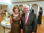Saturday evenings Gold Star Banquet at the Spates Club, Ft. Myer, VA.<br /><br />Becky Christmas, Gold Star Mothers National President with keynote speaker Dr. Robert Gates, former Secretary of Defense.