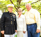 Marine Commandant General Robert B. Neller with Gold Star Parents Judith and Jack Young.