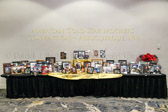 Display of the fallen heroes of attending Gold Star Mothers