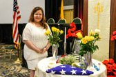 Gold Star Mother Sandra Aceves proud Mother of U.S. Navy Corpsman Fernando “Doc” Mendez.  KIA 4/6/04