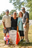 Parents of L/Cpl Nicholas S O'Brien, USMC, Killed In Action, 9 June 2011, Operation Enduring Freedom, Richard & Tammy O'Brien (on left) with some friends.