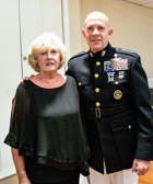 PNP Judith Young with Marine Corps 38th Commandant General David Berger