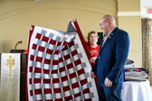Quilts Of Valor made some special presentations during the AGSM Convention.<br /><br />Their mission is to cover Service Members and Veterans touched by war with comforting and healing Quilts of Valor