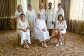 Past National American Gold Star Mother Presidents:<br />Sitting: Barbara Bernard, Judith Young and Norma Luther <br />Standing: Cindy Chip, Candy Martin, Jennifer Jackman, Mona Gunn and Cindy Tatum
