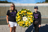 Gold Star Mother Sarah Taylor, 1st Vice President along with Diane Jacobus, board member of the Amercian Gold Star Home and Manor.