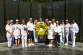Gold Star Mothers Wreath laying ceremony at the Vietnam Veterans Memorial then on to Arlington Section 60 for a time of reflection for the War on Terror heroes.