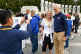 We were honored to have walk with us VA Secretary Denis R. McDonough.