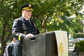Remarks were givien by General Mark A. Milley, Chairman of the Joint Chiefs of Staff