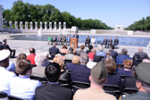 It is hard to believe that it has been nearly 10 years since thousands of World War II veterans gathered on the National Mall in Washington, DC for the dedication of the National World War II Memorial. Thanks to the support and commitment of many, the Memorial now stands as a lasting reminder of the nation’s enduring gratitude to our “Greatest Generation” who – through sacrifice, valor, dedication, and determination – preserved our freedom, saved this nation, and literally saved the world.