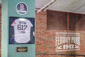 'BOSTON STRONG'  In the aftermath of the tragic Patriot's Day bombing on April 15, 2013, the Red Sox hung a jersey bearing the city's '617' area code and the now-famous 'Boston Strong' motto in the dugout during the club's roadtrip to Cleveland.