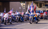 Warriors' Watch Riders were there to 'Welcome Home' our fallen hero.