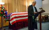 Services were conducted by Reverend Thomas Stout.
