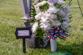 Marine Pfc. Randolph 'Bud' Allen of Rush, Kentucky, was buried in Arlington National Cemetery, Washington D.C on July 29, 2014.