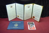The proclamations from the House and Senate of Pennsylvania