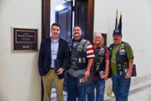PA Chapter 8 members meet with Darrell Owens (National Security Advisor & Military Legislative Assistant) to Senator Pat Toomey.