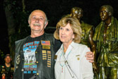 Rolling Thunder® National President Joe Bean with Becky Christmas, American Gold Star Mothers National President