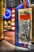 This gallery explores the first century of the Marine Corps from the creation of the Marine Corps at a tavern in Philadelphia by members of the Continental Congress through the combat actions of Marines on both sides of the American Civil War. Specific exhibits study the Marine’s role in the War of 1812, the Mexican War, and the Corps’ efforts to combat pirates and slave traders on the high seas.