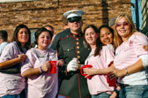 Marine Wives wore Pink for Breast Cancer awareness.
