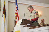 Troop Scoutmaster Ed Lafferty said only 4 percent of all Scouts ever attain the Eagle Scout status.