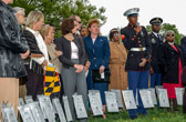 These are the silent casualties who are honored by the Vietnam Veterans Memorial Fund's 'In Memory' Program.