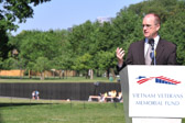 In a short ceremony before the name addition, JC Cummings, AIA, the architect of record for the Vietnam Veterans Memorial, will offer some history of the Memorial and the addition of names.