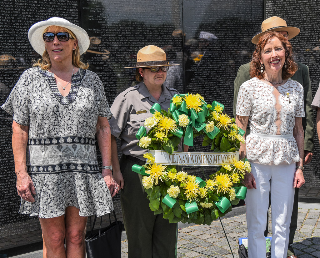 The Vietnam Women's Memorial was dedicated on Veteran's Day, 1993.