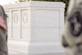 In 1973 Congress passed Public Law 93-43 directing the Secretary of Defense to intern an unknown American serviceman from the Vietnam Conflict at The Tomb of the Unknowns. The sophisticated identification techniques were remarkably efficient, and it was not until 1984 that remains of an American serviceman were classified as unidentifiable. During ceremonies at Pearl Harbor on May 17, 1984, Sgt. Maj. Allan Kellogg, Jr., A Medal of Honor recipient during the Vietnam Conflict, placed a wreath before the casket, formally designating the Unknown from the Vietnam Conflict. The Unknown was placed aboard the USS Brewton for transport to the mainland United States. The Unknown arrived at the U.S. Capitol on May 25, 1984, where he lay in state for three days in the Rotunda. On Memorial Day, May 28, 1984, an elaborate funeral procession transferred the body to the Memorial Amphitheater. During the service, President Ronald Reagan presented the Medal of Honor to the Unknown. The Vietnam Unknown was then borne to the plaza and following religious rites, a 21 Gun Salute was rendered. The solemn service concluded with three volleys of rifle fire, followed by the sounding of Taps. The remains of the Vietnam Unknown were exhumed May 14, 1998. Based on mitochondrial DNA testing, Department of Defense scientists identified the remains as those of Air Force 1st Lt. Michael Joseph Blassie, who was shot down near An Loc, Vietnam, in 1972. Lieutenant Blassie was subsequently reinterred near his family's home in St. Louis, Missouri. Based upon the advancements in remains identification it seems unlikely that body of a truly unknown soldier from the Vietnam war could ever be found, and it has been determined that the crypt will therefore remain empty.