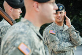 Acceptance in The Old Guard's Company E does not assure a volunteer that he will become one of the fewer than 400 soldiers in the last 45 years to earn the distinctive Tomb Guard Badge. Before any soldier is allowed 'a walk', he must memorize seven pages of history on Arlington National Cemetery and then recite it verbatim. If a soldier finishes this phase and is granted 'a walk', he enters a new phase of training known as 'new-soldier training'. In addition to extensive training in the manual of arms, the guard change ceremony, and the intricacies of military ritual, the new-soldier is required to memorize additional information on Arlington, including the grave locations of nearly 300 veterans.