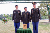 Spc. Ricky Meyer, Spc. Justin Strickland and Sgt. Jonathan Merck
