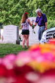 Arlington National Cemetery Section 60 on Memorial Day, May 28, 2012