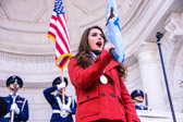 Our National anthem was sung by the 2013 Distinguished Young Woman of Maryland  Aleksandra Knepper.