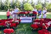 The Memorial Day Flowers Foundation (MDFF) spent three days during Memorial Day weekend at Arlington National Cemetery. With the help of over 300 volunteers, MDFF placed over 120,000 roses on the headstones of fallen soldiers, as well as handed flowers to the visiting families and veterans.