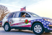 This years Grand Marshall is Edith T. Nowels whose brother Horace Marvin "Buddy" Thorne (September 29, 1918 – December 21, 1944) was a United State Army soldier and a recipient of the United States military's highest decoration — the Medal of Honor — for his actions in World War II.