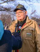 Wayne Hanson, Vietnam Vet and the Arlington Wreaths Across America Project Coordinator