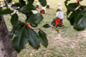 Rene was ineligible for burial in Arlington National Cemetery, but was granted a waiver on April 16, 1981, and moved to Section 51 of Arlington on July 7, 1981.