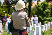 A day on which those who died in active military service are remembered, traditionally observed on May 30 but now officially observed on the last Monday in May.