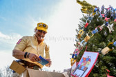 Today was also the day a Christmas tree was placed and decorated at the apex of 'The Wall'.
