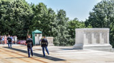 The successful trainee is awarded the Tomb Guard Identification Badge (Badge), and will be referred to thereafter as a Tomb Guard - and affectionately known by their peers as "Badgeholder". The Badge is the least awarded badge in the Army, and the second least awarded badge in the U.S. military, trailing only the Astronaut Badge. The Badge is the only military badge that can be revoked for any action that brings disrespect to the Tomb during the lifetime of the Tomb Guard.