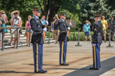 Then the relief commander orders the relieved sentinel, "Pass on your orders." The current sentinel commands, "Post and orders, remain as directed." The newly posted sentinel replies, "Orders acknowledged," and steps into position on the black mat.