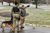 Once again security was on guard to help and protect