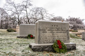 Lieutenant General John Archer Lejeune (luh-jern), 13th Commandant of the Marine Corps, was born at Pointe Coupee, Louisiana, on 10 January 1867.  Lieutenant General Lejeune died 20 November 1942 at the Union Memorial Hospital, Baltimore, Maryland, and was interred in the Arlington National Cemetery with full military honors. Today, Camp Lejeune, North Carolina, bears his name and he is often referred to as "the greatest of all Leathernecks," having served more than 40 years with the Marine Corps.
